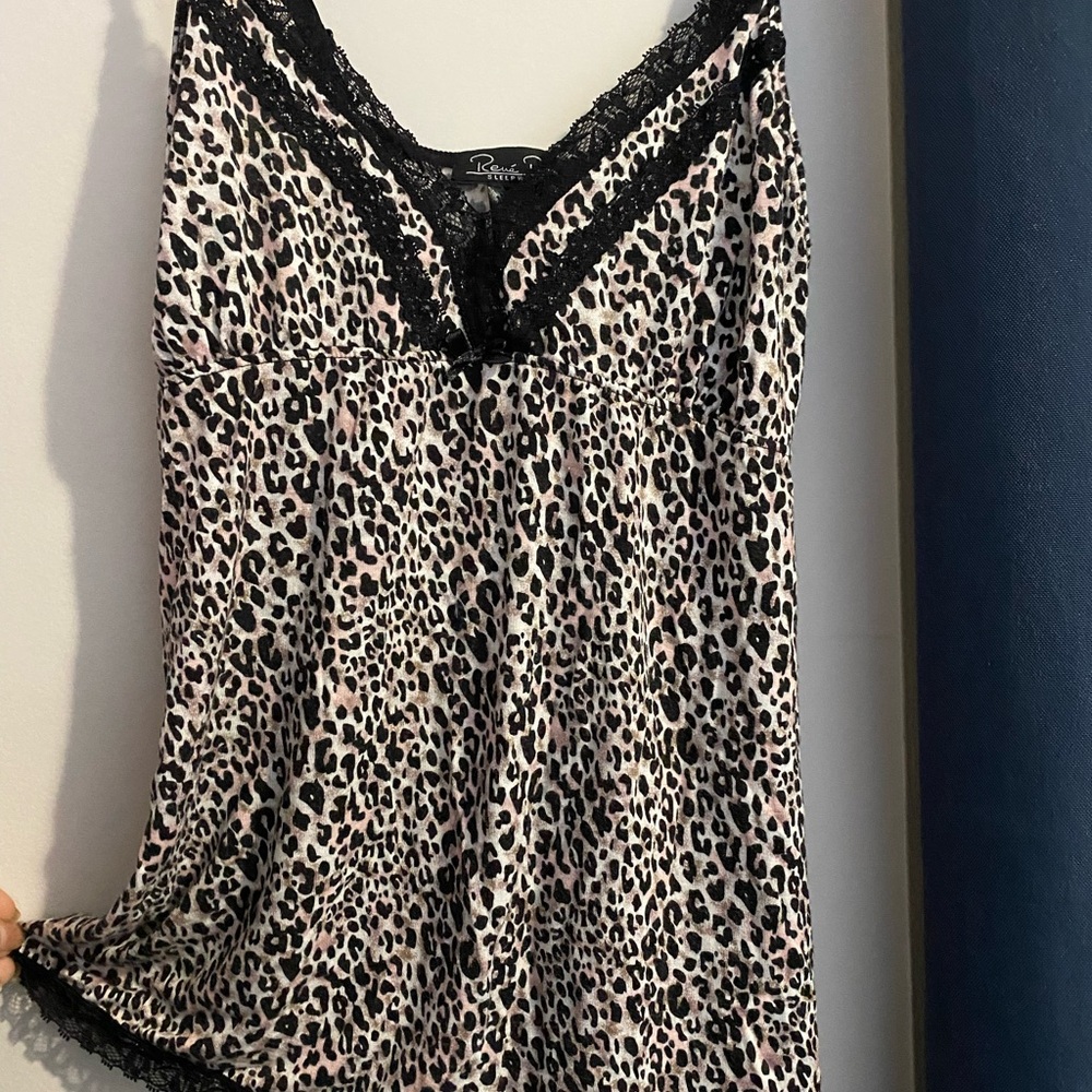 Victoria's Secret Leopard Print Nightgown